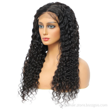 Wholesale Virgin Brazilian Human Hair 13x4 Lace Front Wig Jerry Curl Human Hair Lace Front Wigs For Black Women